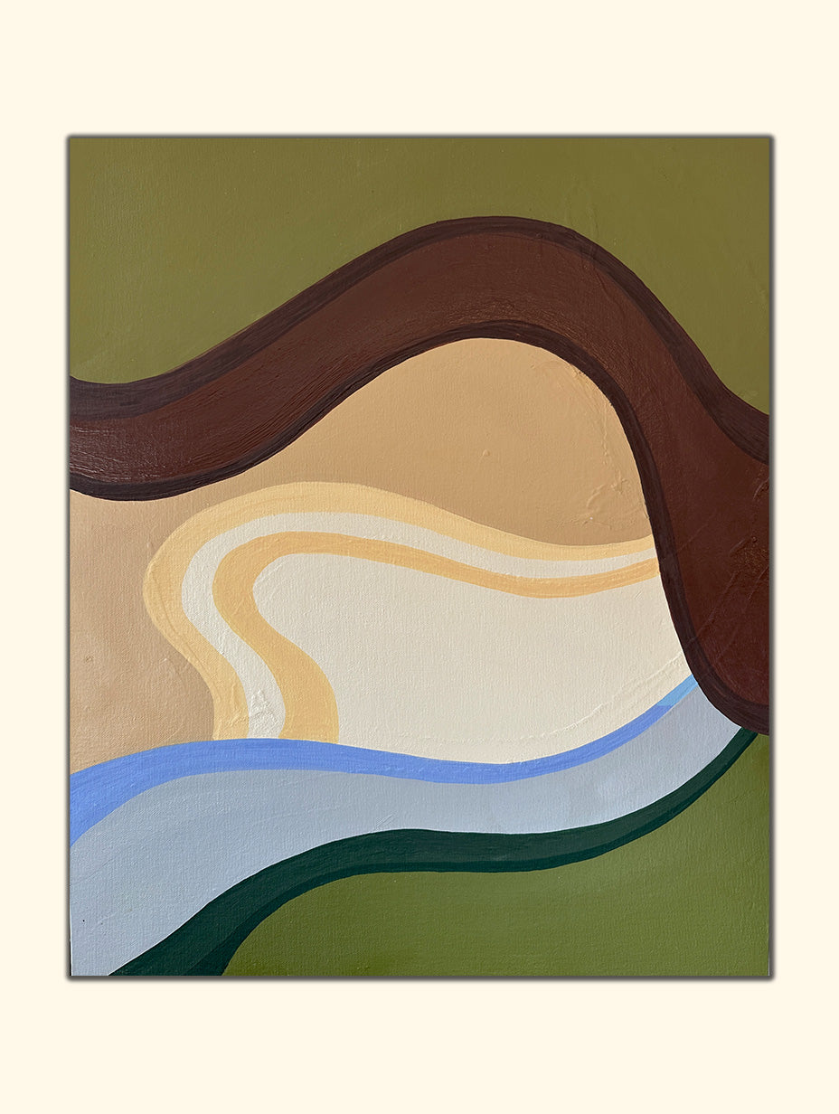 Abstract Art – Spirit of the Earth – Original Canvas Painting