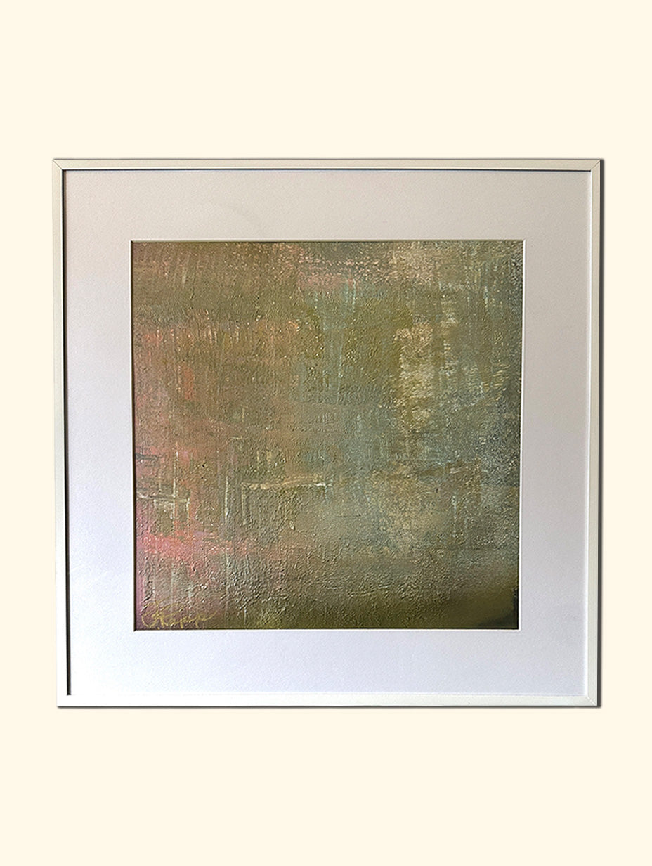 Abstract Art – Oceans of Consciousness – Original Mixed Media Painting