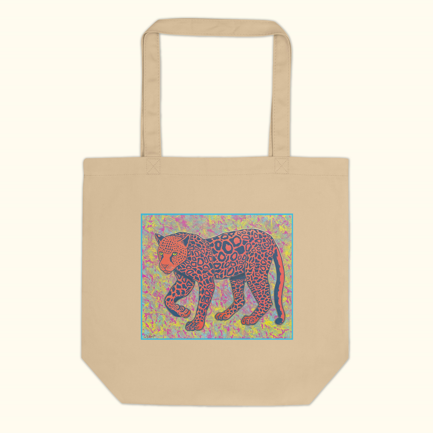 Bolsa de mano con estampado de leopardo – Wild Within, edición limitada ecológica