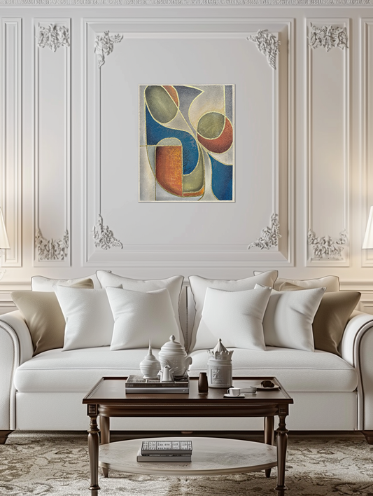 Abstract Art in Gold – Aura of Gold Original Canvas Painting