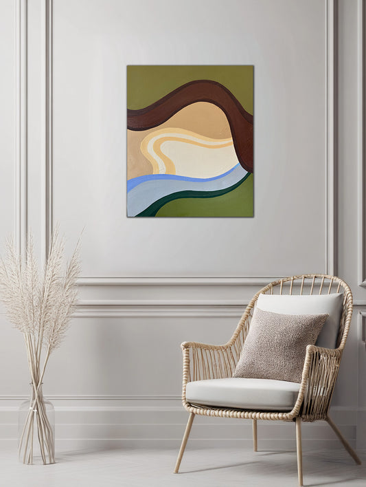 Abstract Art – Spirit of the Earth – Original Canvas Painting