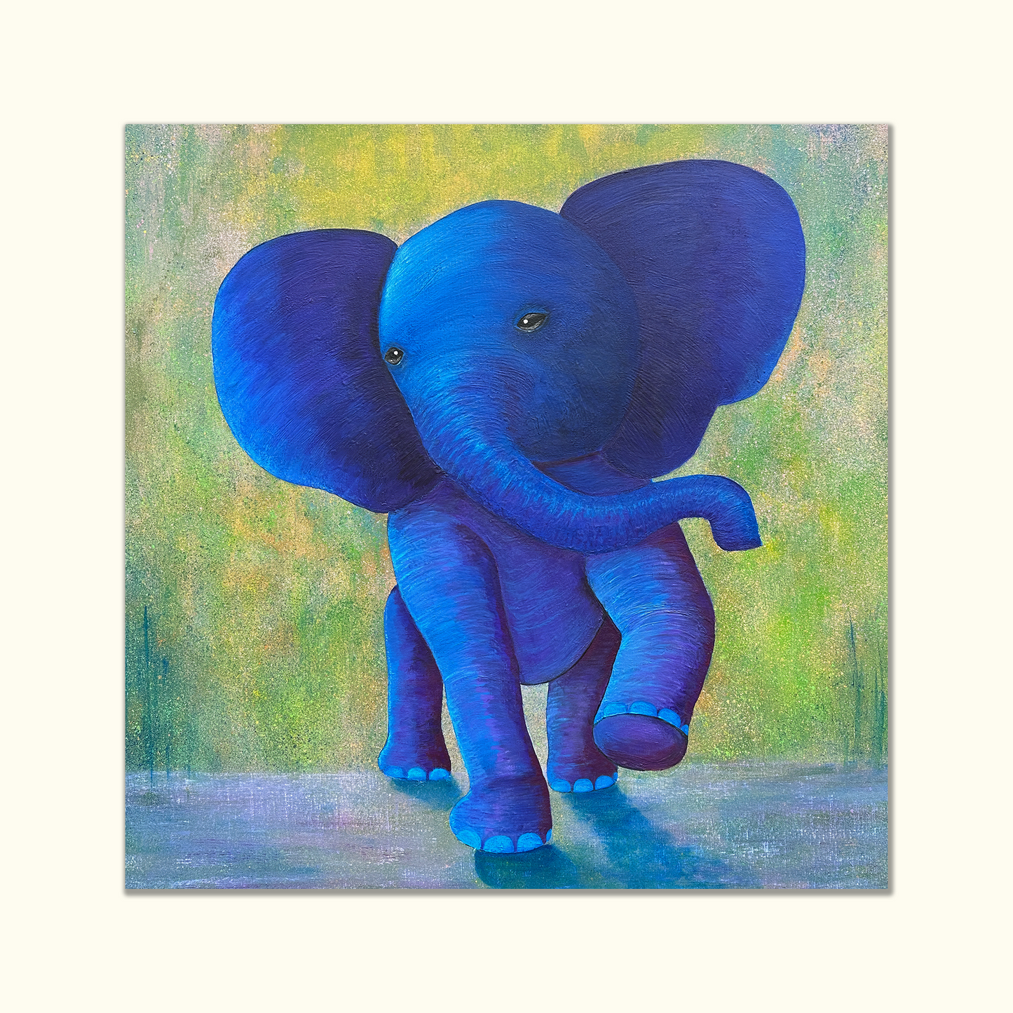 Baby Elephant Art Canvas – Inner Child Limited Edition Canvas Print