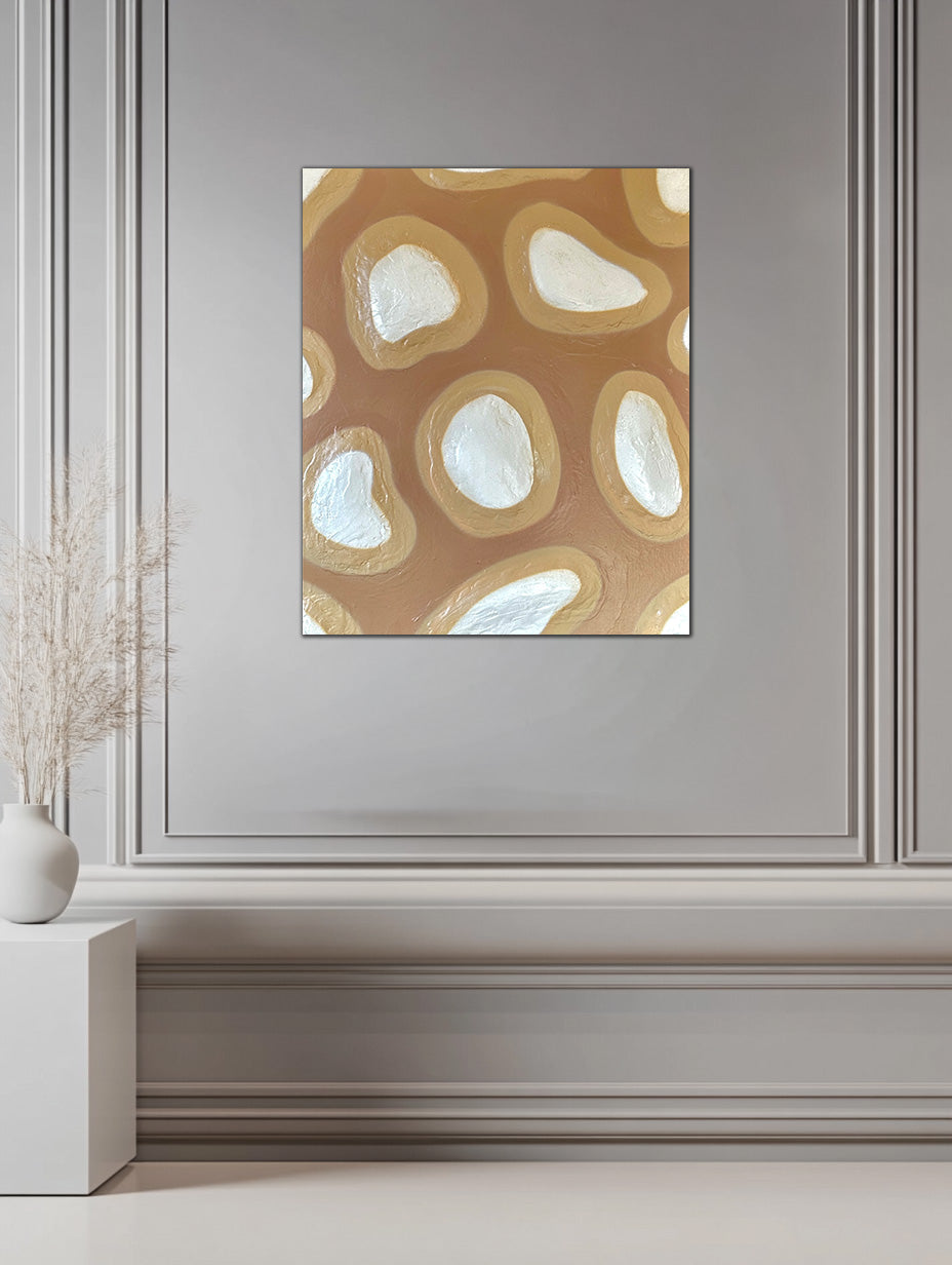 Abstract Art – Fragments of the Cosmos – Original Canvas Painting