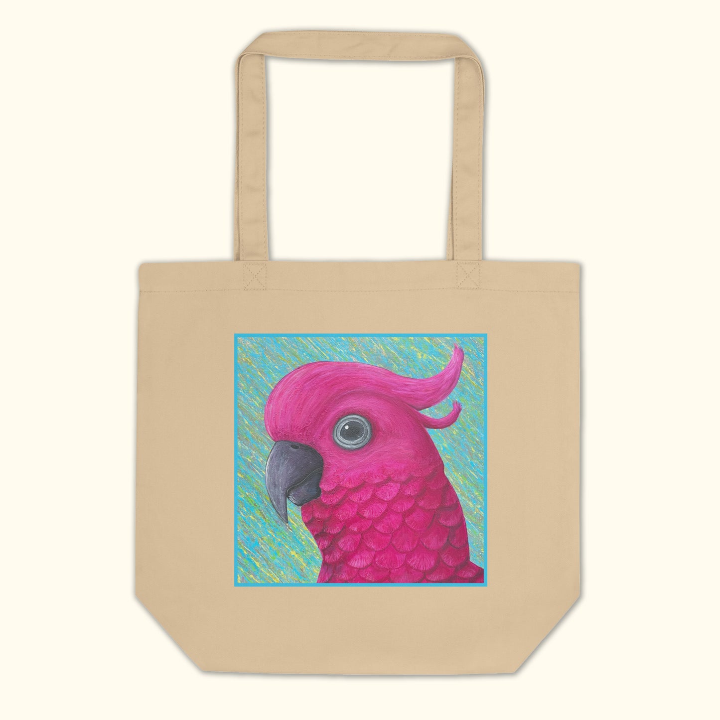 Parrot Art Tote Bag – Chatterbox Chic, Eco-Friendly Limited Edition